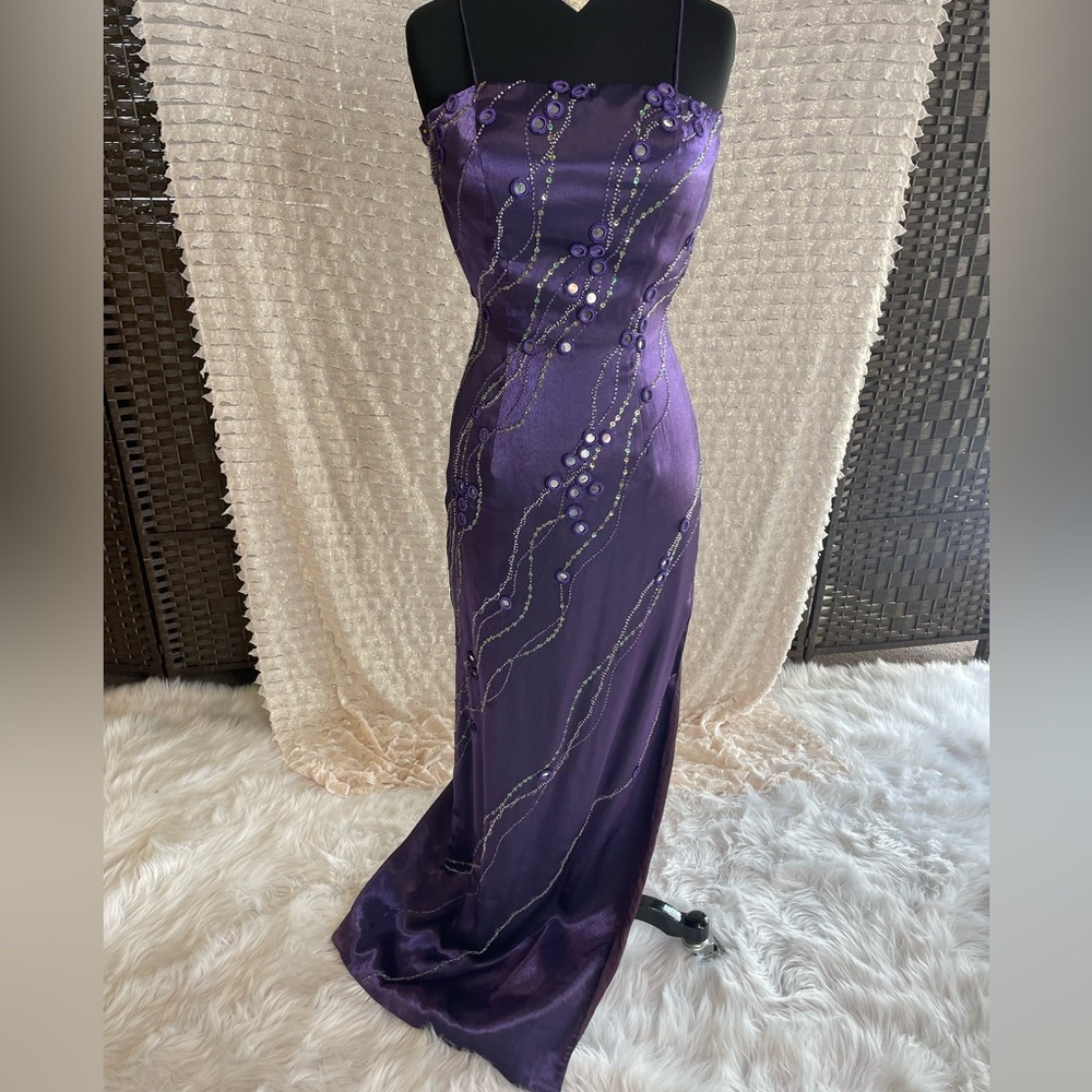 Purple Joli Prom Formal Dress